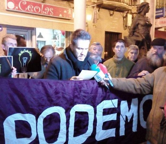 Podemos El Viso se suma a las movilizaciones para que no haya más corte de luz