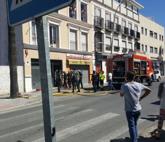 El incendio de la avenida República Nicaragua podría haber sido provocado