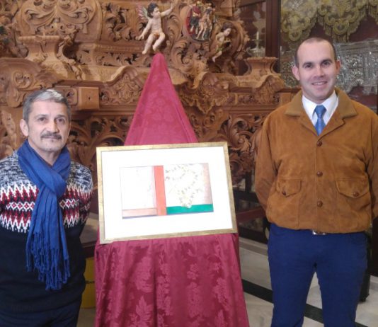 Eulogio Franco ilustra la portada de la revista Cruz y Rosario