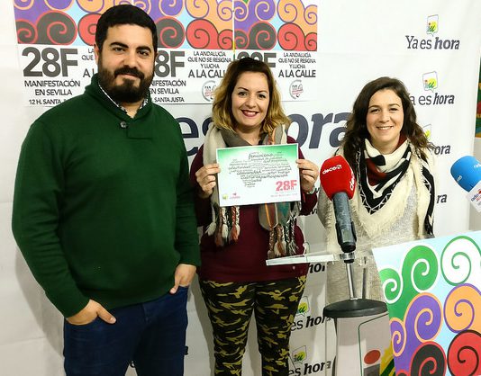 28-F: IU anima a los visueños a que acudan a la manifestación que recorrerá las calles de Sevilla
