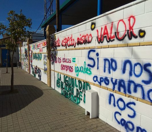 El muro que está ‘dividiendo’ a El Viso