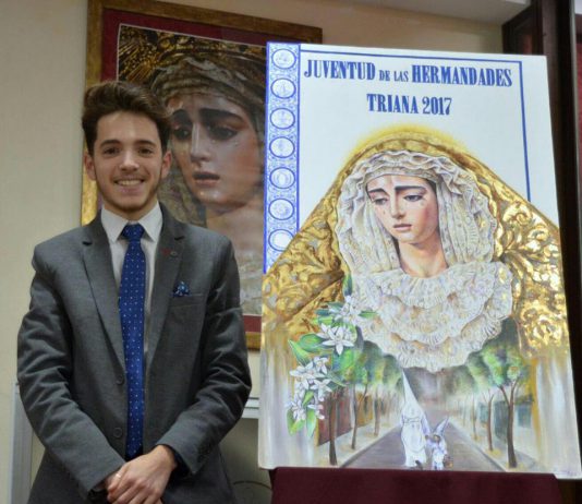 Rubén Terriza, de La Puebla del Río, pintará el cartel de las Fiestas Patronales de 2018