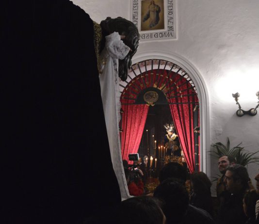 Una imagen inédita en las vísperas a la Semana Santa de El Viso
