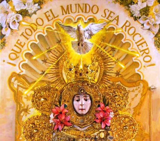Guiño a la hermandad de El Viso en el cartel anunciador de El Rocío de 2018