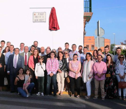 Se inaugura la calle Cristo de la Buena Muerte