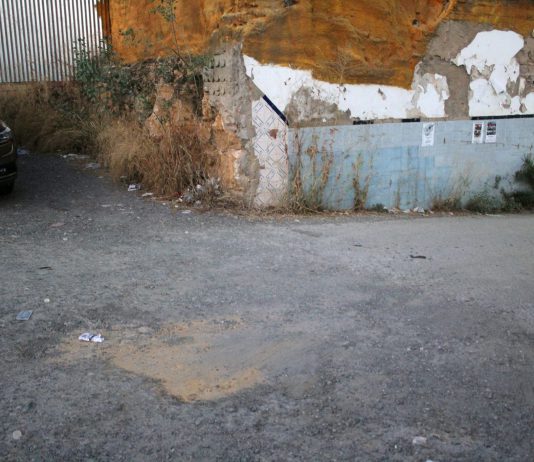 El PSOE critica el «estado lamentable» del aparcamiento de calle Corredera