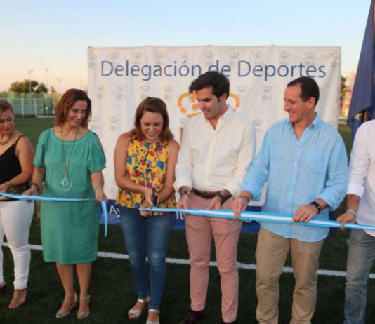 El nuevo césped del San Sebastián ya es una realidad