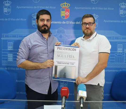 Antonio Borreguero y su hijo, Antonio Carlos Borreguero, presentan su libro «Agua fría y otros relatos»