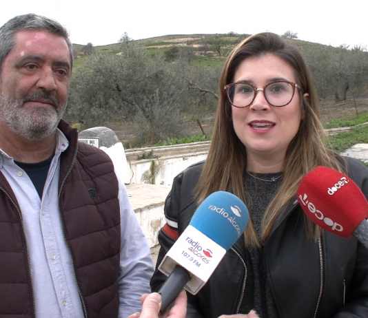 El PSOE denuncia el estado «lamentable» en el que se encuentra el Pilar del Moscoso