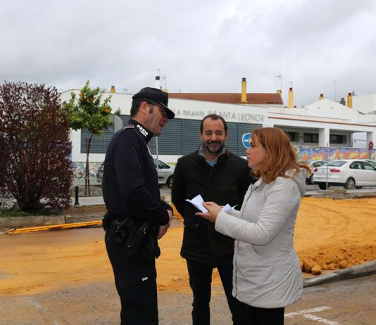 Las obras en la zona de la comisaría de Policía Local pretenden «crear un entorno más seguro»
