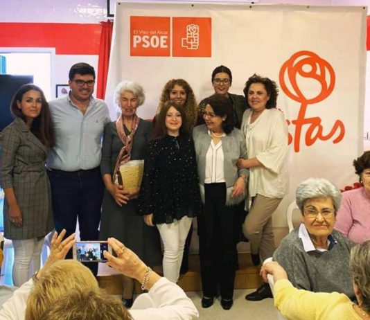 El PSOE celebra el 8M con un homenaje a cuatro visueñas y reivindica la «igualdad real»