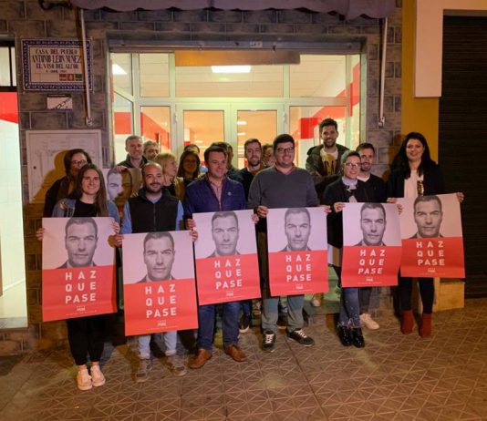 El PSOE inicia la campaña electoral y la cuenta atrás «para volver a ilusionar a este país»