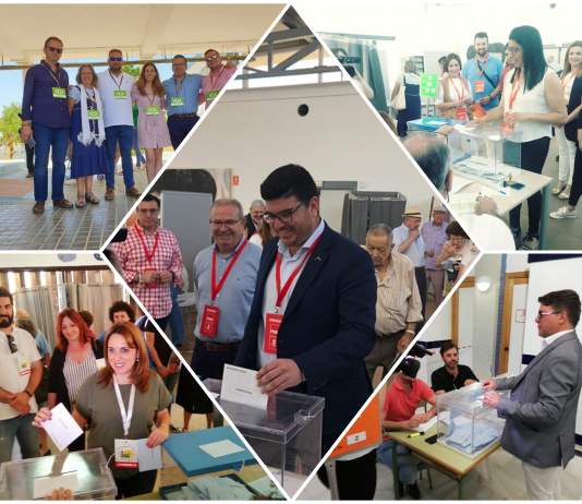 Galería: Así han votado este 26M los candidatos a la alcaldía en El Viso del Alcor