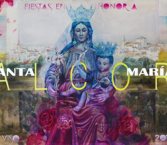Juan Miguel Martín ilustra en su cartel una “ensoñación” de las Fiestas Patronales