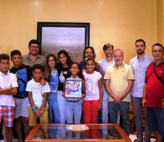 El Ayuntamiento despide a los niños y niñas saharauis que han pasado el verano en El Viso