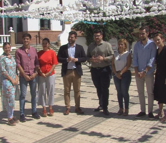 El Diputado Provincial de Cultura y Ciudadanía, Alejandro Moyano, visita El Viso del Alcor