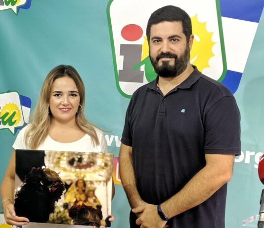 La foto de Ana Santaella ilustrará el mes de septiembre en el calendario de IU