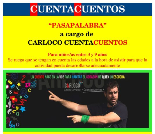 Cuentacuentos “Pasapalabra” de Carloco Cuentacuentos en El Viso