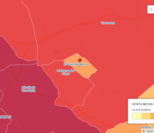 El Viso del Alcor, en la media entre el pueblo más rico y el más pobre de Sevilla