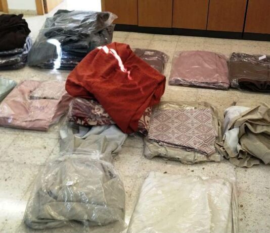 La Policía Local recupera parte de la ropa de mesa de camilla robada en Alcalá
