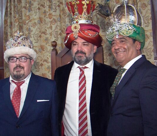 El Viso corona a sus majestades los Reyes Magos