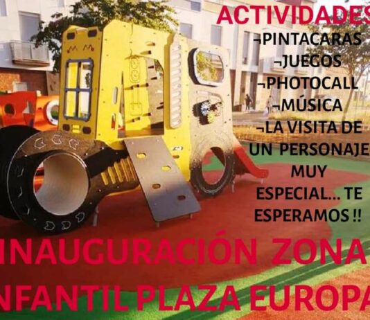 El Ayuntamiento inaugura este miércoles la zona de juegos de Plaza Europa