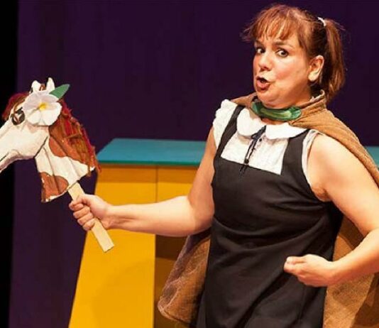 ‘Una cesta de animales’, cuentacuentos de Natalia Arjona, en la sala infantil de la biblioteca