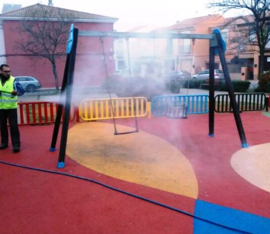 Se procede al desalojo y cierre de los parques municipales por el coronavirus