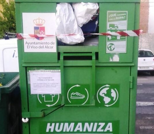 Vuelven a estar operativos los contenedores de Fundación Humana para la ropa usada