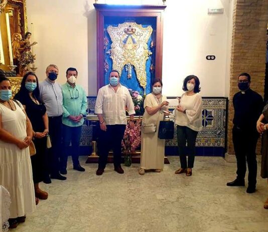 La Hermandad del Rocío recauda mil euros para Cáritas con su ‘Camino Solidario’
