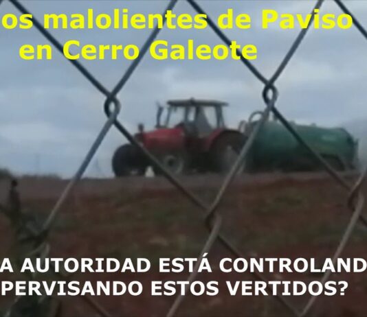 Un vídeo de Solano muestra “uno de los orígenes” de los malos olores en El Viso