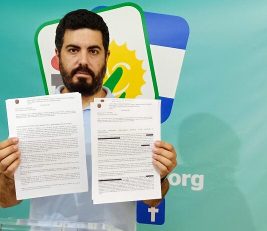 Juan Jiménez renuncia, por motivos personales y profesionales, a su acta de concejal
