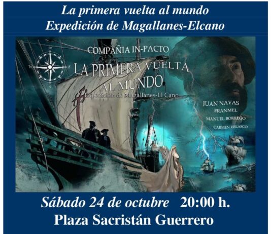 ‘La primera vuelta al mundo de Magallanes y Elcano’, teatro en la plaza Sacristán Guerrero este sábado