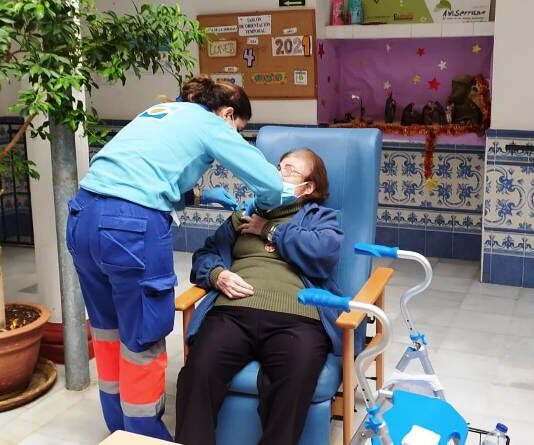 La vacuna contra la Covid-19 llega a la residencia San Pedro Nolasco