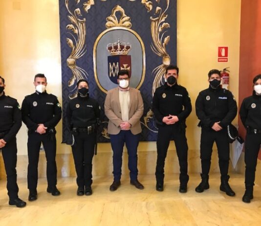 La Policía Local suma cinco nuevos agentes