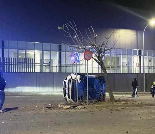 Dos accidentes graves seguidos dejan un herido y daños materiales
