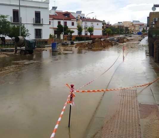Una tromba de agua y granizo deja más de treinta incidencias
