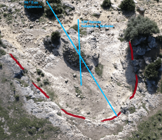 Nuevo descubrimiento arqueológico en Los Alcores: una media luna y su altar de sacrificios