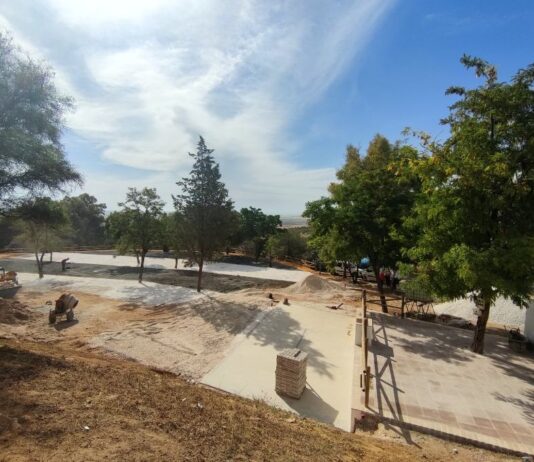 El área de caravanas en el Parque de la Muela podría estar antes de finales de julio