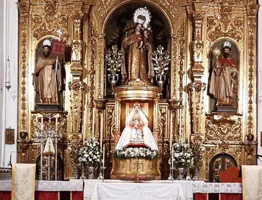 Comienzan los cultos en honor a la Virgen de los Reyes