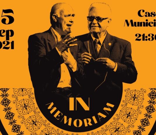 El detalle de la Peña Flamenca con Eduardo Martín y ‘Niño Colchón’ en el cartel del Festival de Cante Grande