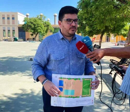 Comienzan las obras de remodelación de la plaza Diamantino García