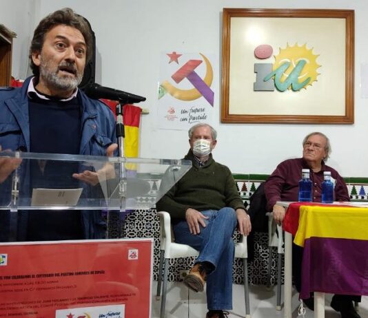 Cien años del PCE en la sede de IU