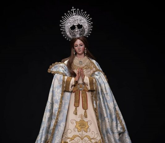 Este jueves se bendice la nueva Inmaculada Concepción de la hermandad de Los Dolores