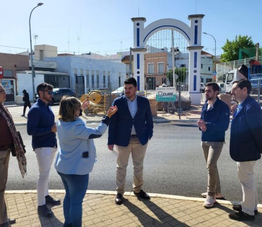 Así será el monumento de las Fiestas de la Santa Cruz