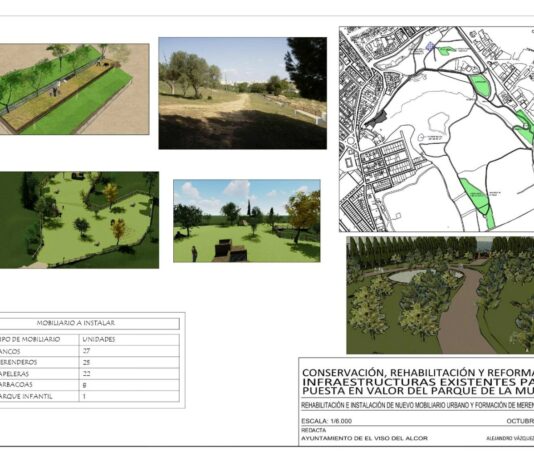 La rehabilitación del Parque de la Muela comenzará después de las Fiestas de la Santa Cruz