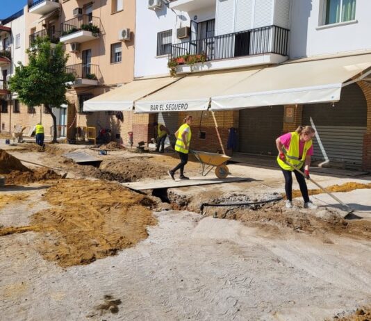 La calle San Pedro Nolasco ya está en obras