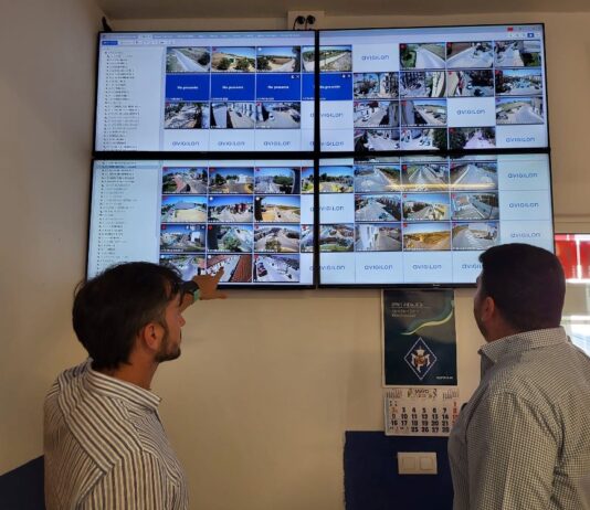 El Ayuntamiento anuncia que ya están operativas en su primera fase las cámaras de seguridad