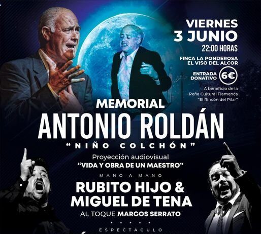 Memorial en honor a Antonio ‘Colchón’ el 3 de junio