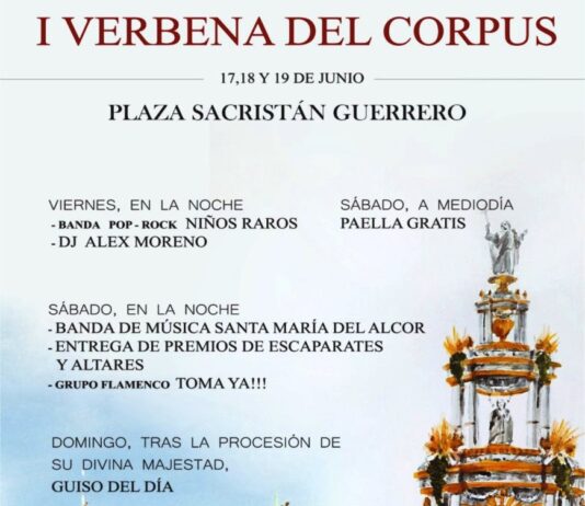 La Hermandad Sacramental de Los Dolores organiza la primera verbena del Corpus